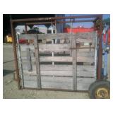 Priefert Head Gate On Homemade Chute