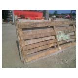 4 - 10 FT Hardwood Gates