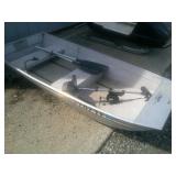 Aluminun Boat With Electric Motor