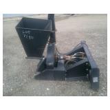 UNUSED MOWER KING SKID STEER WOOD CHIPPER
