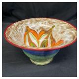 Vintage Murano Venetian art glass bowl