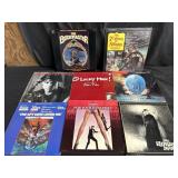Lot of eight vintage soundtrack LPs