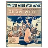 1937 Sheet music for ï¿½Whistle While You