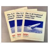 3 Vintage 1992 NASA X-30 National Aero
