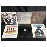 Lot of six vintage LPs