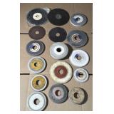 Group of sanding discs