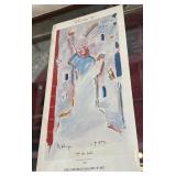 Peter Max  signed "The Corcoran Gallery  Of Artï¿½