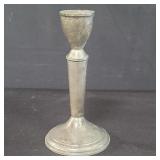 Weighted sterling silver candlestick