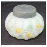 Mt. Washington hand painted glass sugar shaker