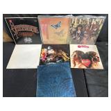 Lot of 7 vintage LPs