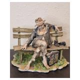 Italian IPA Usmate hobo "Or Des Motta" sculpture