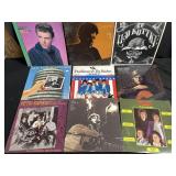 Lot of nine vintage LPs