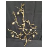Vintage brass italian wall decoration