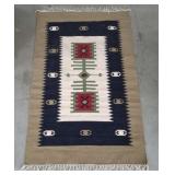 Vintage hand made native rug