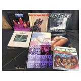 Lot of nine vintage LPs