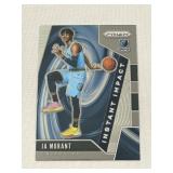 2019/20 Ja Morant rookie Prism basketball card