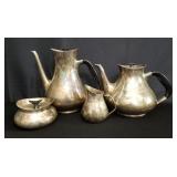 Vintage silver plate Cohrs Danish Modern tea set