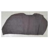 Dark brown leather hide