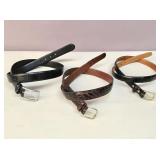 3 quality menï¿½s belts