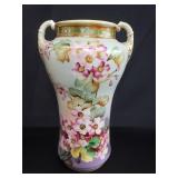 Hand painted floral Nippon vase