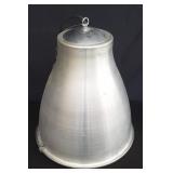 Vintage aluminum industrial pendant light