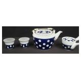 Asian porcelain tea set