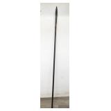 Antique native iron head and wood spear
