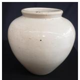 Large stoneware floor vase