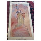 Peter Max signed  Corcoran Gallery Of Art