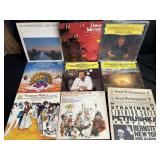 Lot of ten orchestra LPs