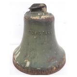 Antique "El Camino Real" cast iron bell