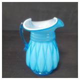 Vintage Kanawha hand crafted glass pitcher