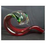 Art glass sculpture