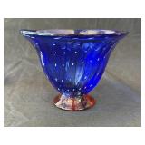 Murano Style art glass bowl