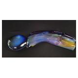 Figural art glass sculpture