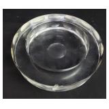 Signed Tiffany & Co. crystal wine coaster