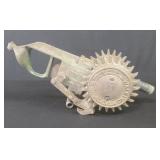 Vintage cast iron walking lawn sprinkler
