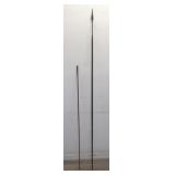 Pair of spear and spear pole