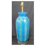 Mid-century modern ceramic table lamp