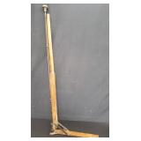 Antique carpet stretcher tacker