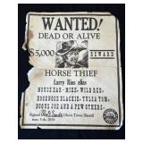 Vintage Knotts Berry Farm Wanted! Dead or Alive