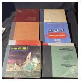Large group of vintage vinyl records