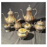 Group of vintage silver plated items