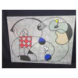 Signed and dated oil painting on canvas