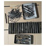 Group of drill bits & other tools