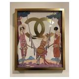 Framed Fairchild Paris print
