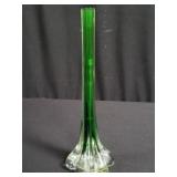 Vintage art glass Murano-style bud vase