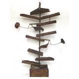 Vintage copper waterfall