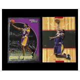 Lot of Kobe Bryant basketball cards