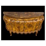Italian burl wood bar
